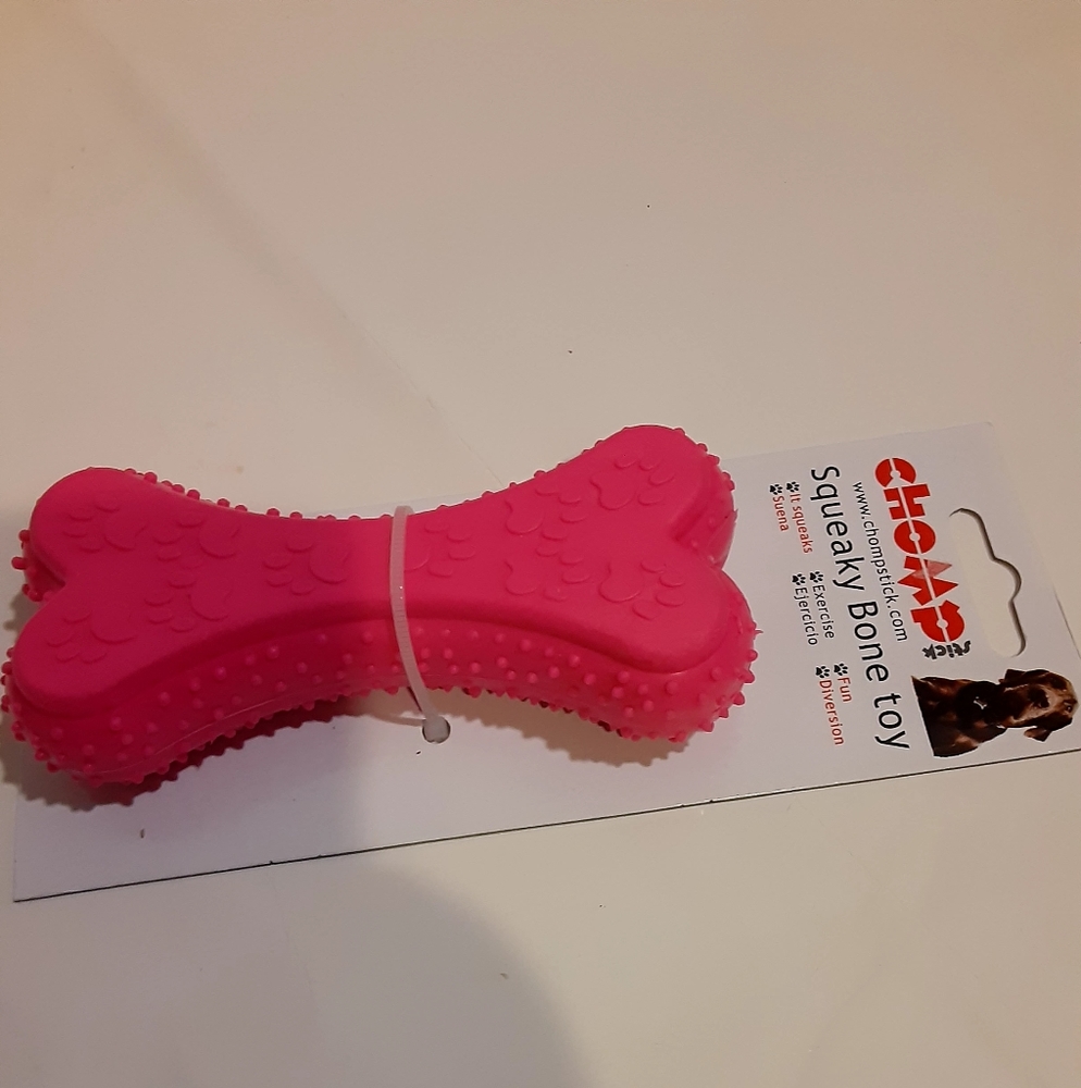 CHOMP STICKS SQUEAKY DOGS TOY BONES